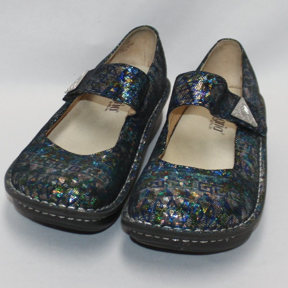 Alegria Paloma 321 Shimmer Mary Jane Shoes